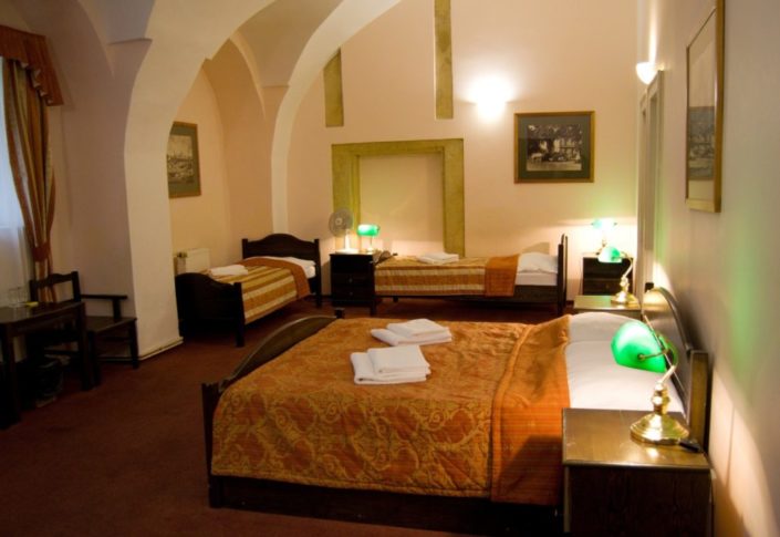 Historic brewery hotel in old Prague