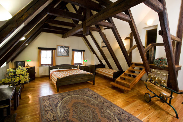 Historic brewery hotel in old Prague