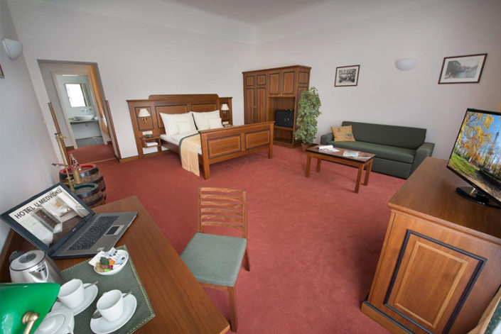 Historic brewery hotel in old Prague