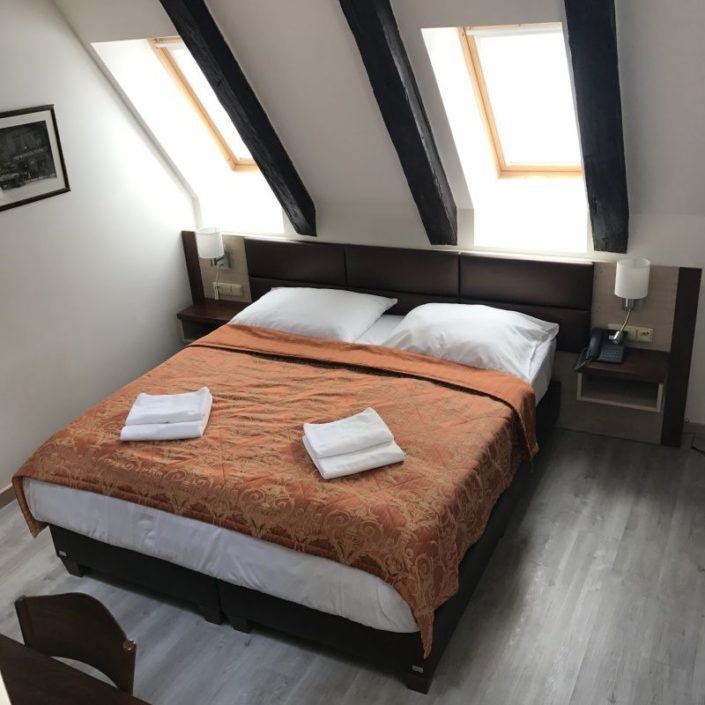 Historic brewery hotel in old Prague