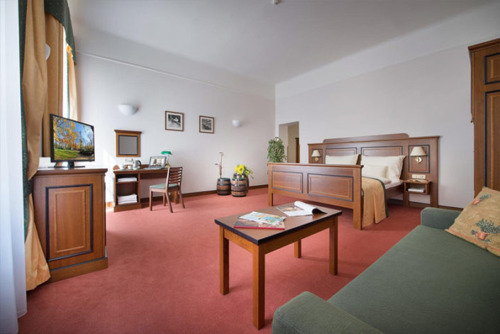 Historic brewery hotel in old Prague