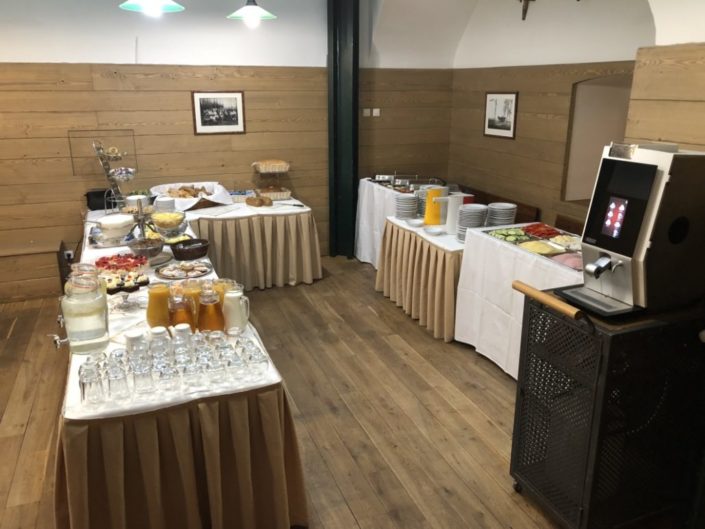 Historic brewery hotel in old Prague