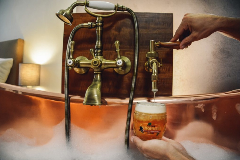 Restaurant & hotel U Medvidku - Beer SPA